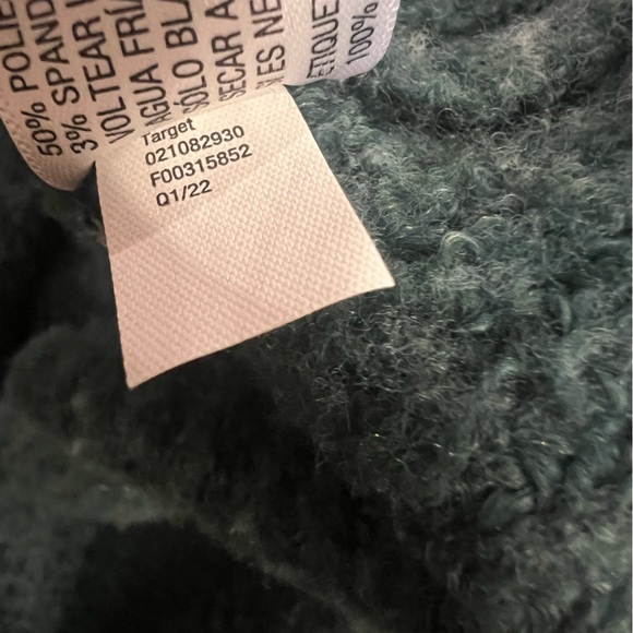 AVA & VIV Green Open Ribbed Cardigan Sweater Duster Long 1X Ultrasoft - Picture 11 of 12